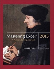 Mastering Excel 2013: A Problem-Solving Approach (2nd Edition) – GOOD