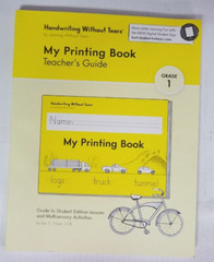 Handwriting Without Tears 3 Bk set Gr 1:Teacher’s Gde,Writing Jrnl, Printing Bk