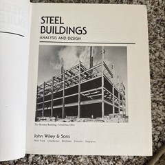 STEEL BUILDINGS: ANALYSIS AND DESIGN By Stanley W. Crawley & Robert M. Dillon