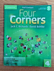 Four Corners Full Contact Level 4 by Jack C. Richards David Bohlke CD with Video