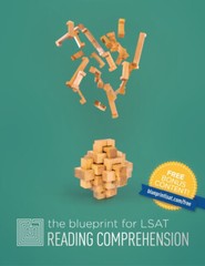 The Blueprint for LSAT Reading Comprehension | Good Condition | Light Markings