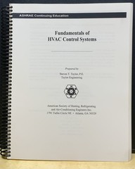 Fundamentals of HVAC Control Systems by ASHRAE Continuing Ed. (see description)