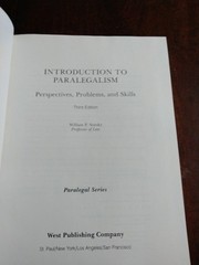 Introduction to Paralegalism-Third Edition- H.C. William P Statsky