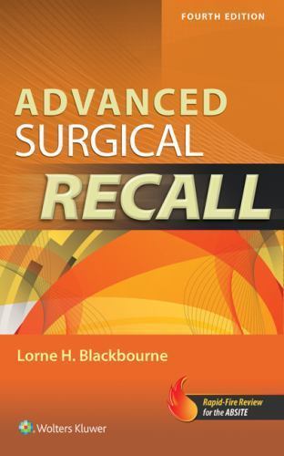 Advanced Surgical Recall with Access Code by Blackbourne, Lorne H.