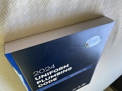 2024 Uniform Plumbing Code Soft Cover W/Tabs IAPMO/ANSI UPC 1