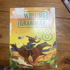 BJU Press – Writing and Grammar 8 Student Worktext (4th edition) 523092