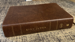 King James Study Bible : King James Study Bible, Brown, Bonded Leather *NEW*