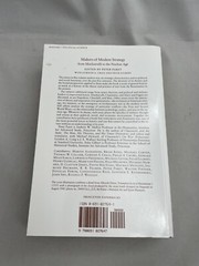 Makers of Modern Strategy Machiavelli to Nuclear Age Peter Paret PB Princeton