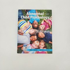 Abnormal Child Psychology – David A. Wolfe, Eric J. Mash, 7th Edition