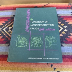Handbook of Nonprescription Hardcover APA Hardcover 5th Edition 1977