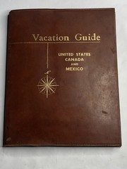 1965 RAND MCNALLY VACATION GUIDE FOR UNITED STATES, MEXICO & CANADA