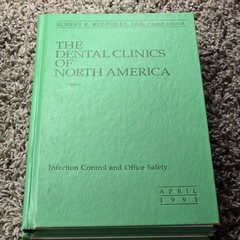 Dental Clinics of North America Books ~ Lot of 9 Mixed Years Vintage