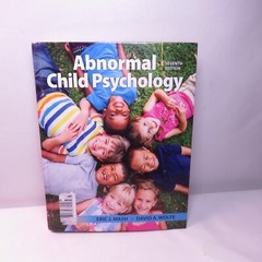 Abnormal Child Psychology – Hardcover, by Mash Eric J Wolfe David
