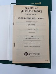 American Jurisprudence 2d Multiple Volumes You Pick