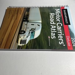 Rand McNally 2024 Deluxe Motor Carriers’ Road Atlas: United States Canada Mexico