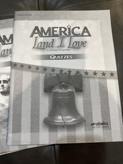 Abeka America Land I Love 3rd Edition Teacher Edition Spiral Bound And Test Keys