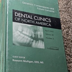 Dental Clinics of North America Books ~ Lot of 9 Mixed Years Vintage