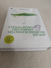 Applied Regression Analysis and Generalized… (3rd Ed) by Fox (9781452205663)