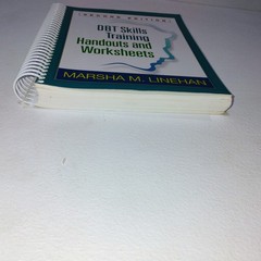 DBT Skills Training Handouts and Worksheets by Marsha M. Linehan (2014, Trade…