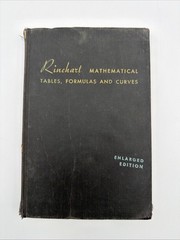 Rinehart Mathematical Tables Formulas and Curves Enlarged Edition