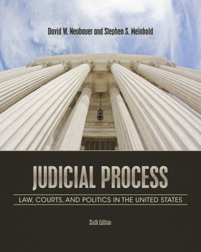 Judicial Process: Law, Courts, and Politics in the United States by Neubauer, D