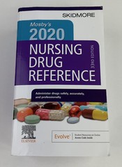 Mosby’s 2020 Nursing Drug Reference Skidmore Nursing Drug Reference by Skidmo