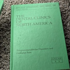 Dental Clinics of North America Books ~ Lot of 9 Mixed Years Vintage