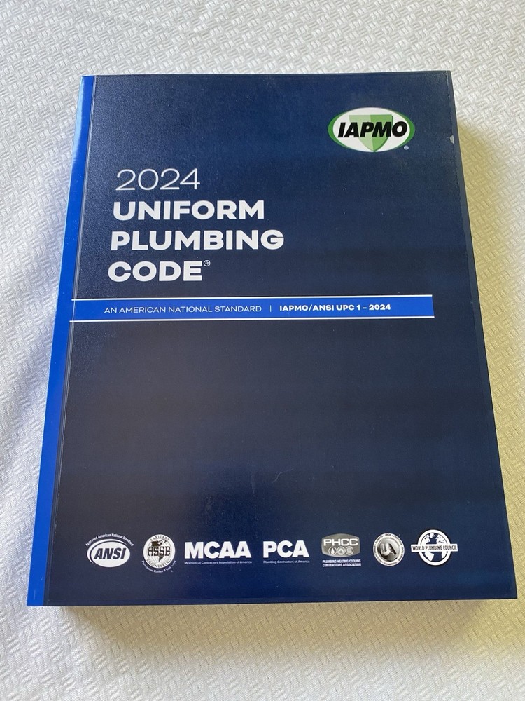 2024 Uniform Plumbing Code Soft Cover W/Tabs IAPMO/ANSI UPC 1