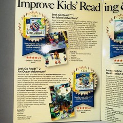 Educator’s Choice Phonics Reading Writing Excelerator 2001 CD-ROM Big Box 4 Disc
