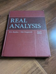 Real Analysis By Royden 4th Edition