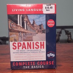 Living Language Spanish Complete Course Book CD A1 Beginner Box Set Revised