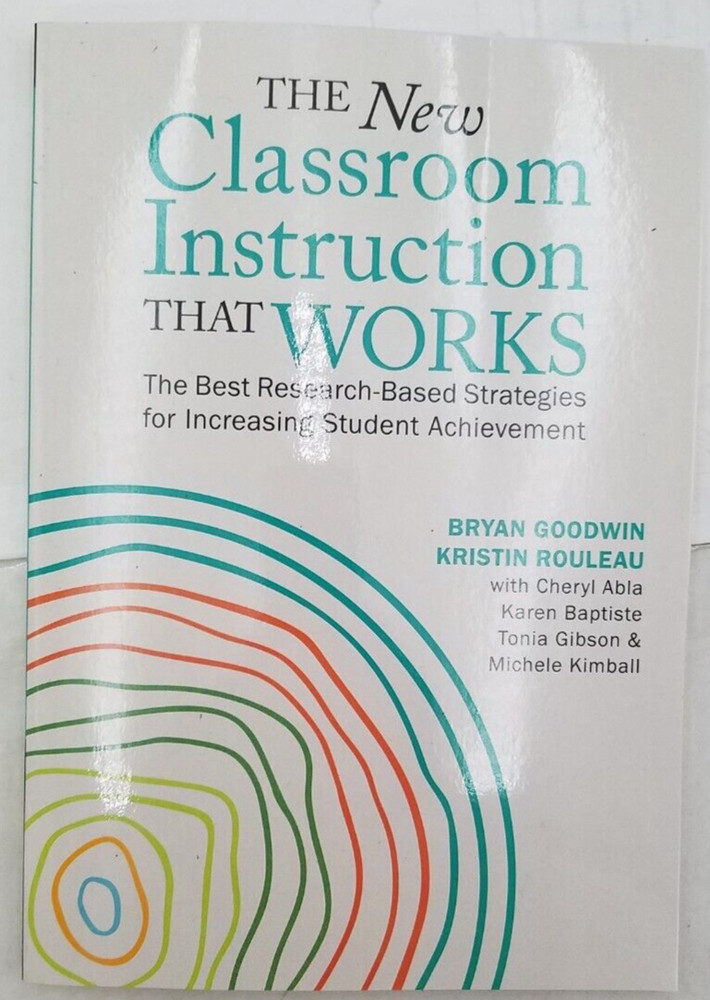 The New Classroom Instruction That Works – 9781416631613
