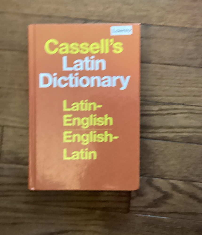 Cassell’s Latin Dictionary Latin-English/English-Latin by D.P. Simpson