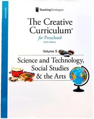 Creative Curriculum Preschool Volume 5 Science Technology Social Studies & t…