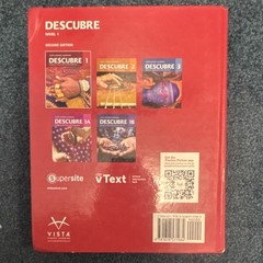 Vista Higher Learning Descubre 1 Spanish A1 Beginner Paperback 2nd Ed 2014