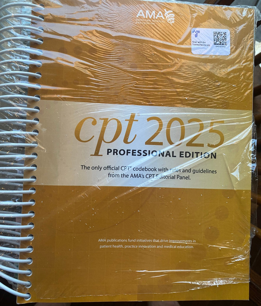 CPT 2025 Professional edition AMA AAPC Textbook BRAND NEW