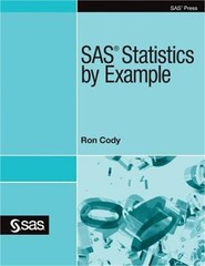 SAS Statistics by Example (Hardback or Cased Book)