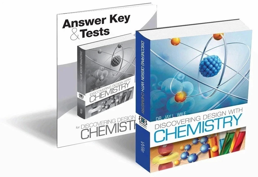 Discovering Design With Chemistry Set HIGHSCHOOL Science Jay Wile Text&Tests