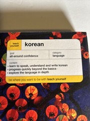 Teach Yourself Korean: A Complete Course by Vincent, Mark Paperback / softback