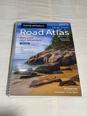 Rand McNally Large Scale Road Atlas 2025