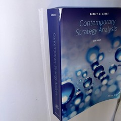Contemporary Strategy Analysis, 10th Edition By Robert M. Grant, Paperback