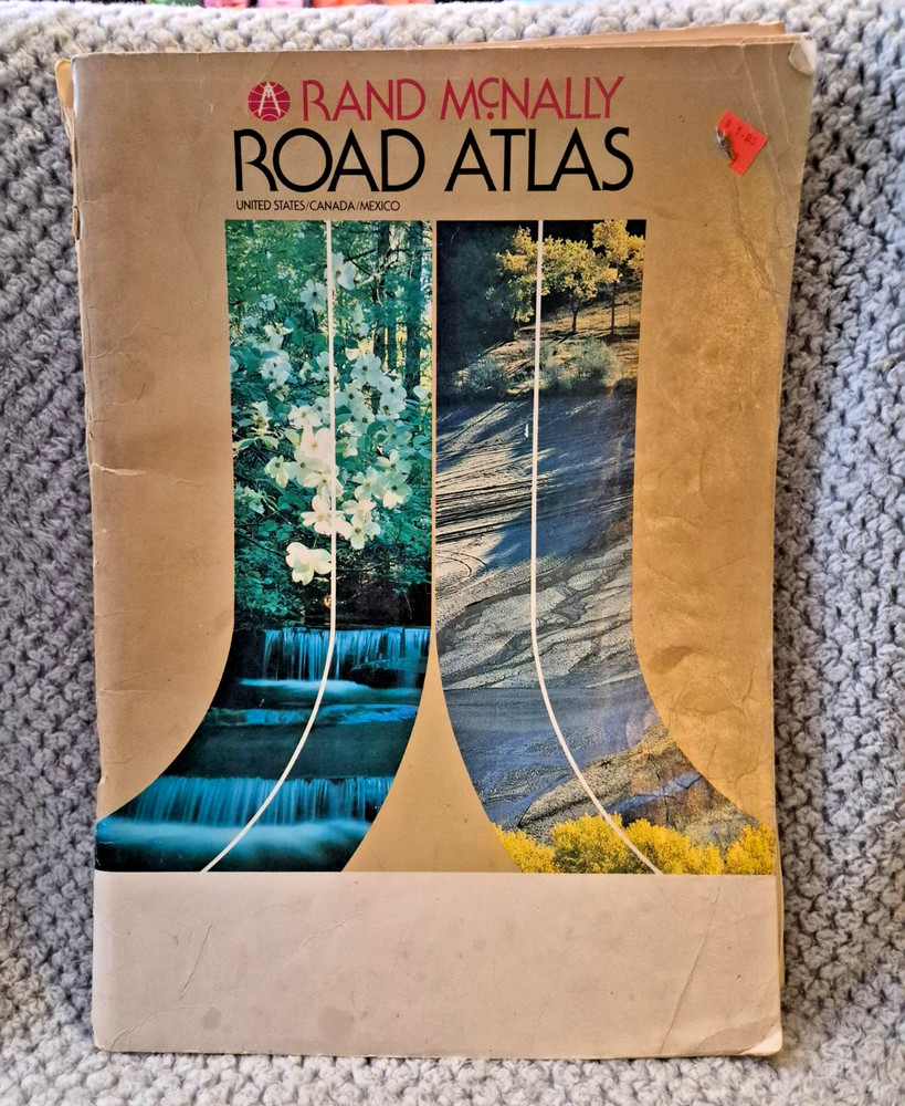 Rand McNally Large Scale Road Atlas 1985?