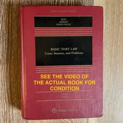 215 basic tort law cases statutes and problems 6th ACCEPTABLE 9781543838749