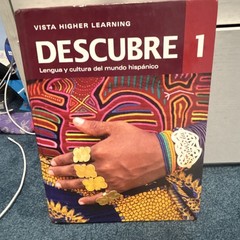 Vista Higher Learning Descubre 1 Spanish A1 Beginner Paperback 2nd Ed 2014