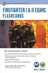 FIREFIGHTER I & II EXAMS FLASHCARD BOOK (BOOK + ONLINE) By Lindsey Jeffrey Ph.d.