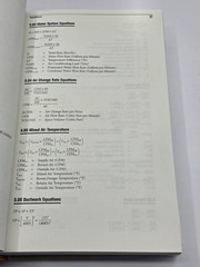 HVAC Equations, Data and Rules of Thumb by Arthur A. Bell (2000,