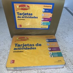 Lectura Maravillas, Grade K TK Workstation Activity Cards Package Homeschool ESL