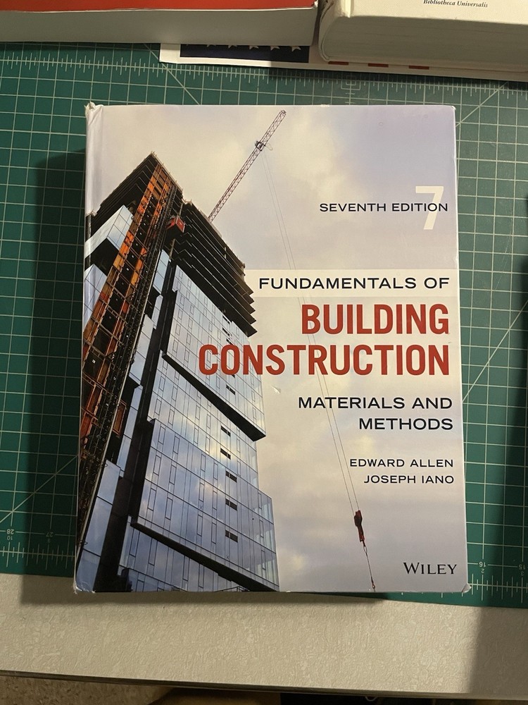 Fundamentals of Building Construction by Lano and Allen (Hardcover)