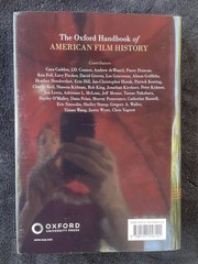 The Oxford Handbook of American Film History by Jon Lewis Hardcover Book