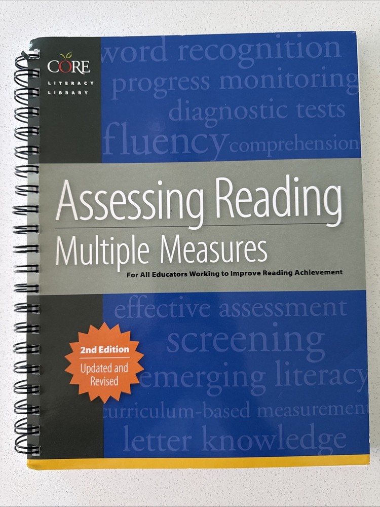 Assessing Reading Multiple Measures for K through 12th Grade 2nd Edition Spiral